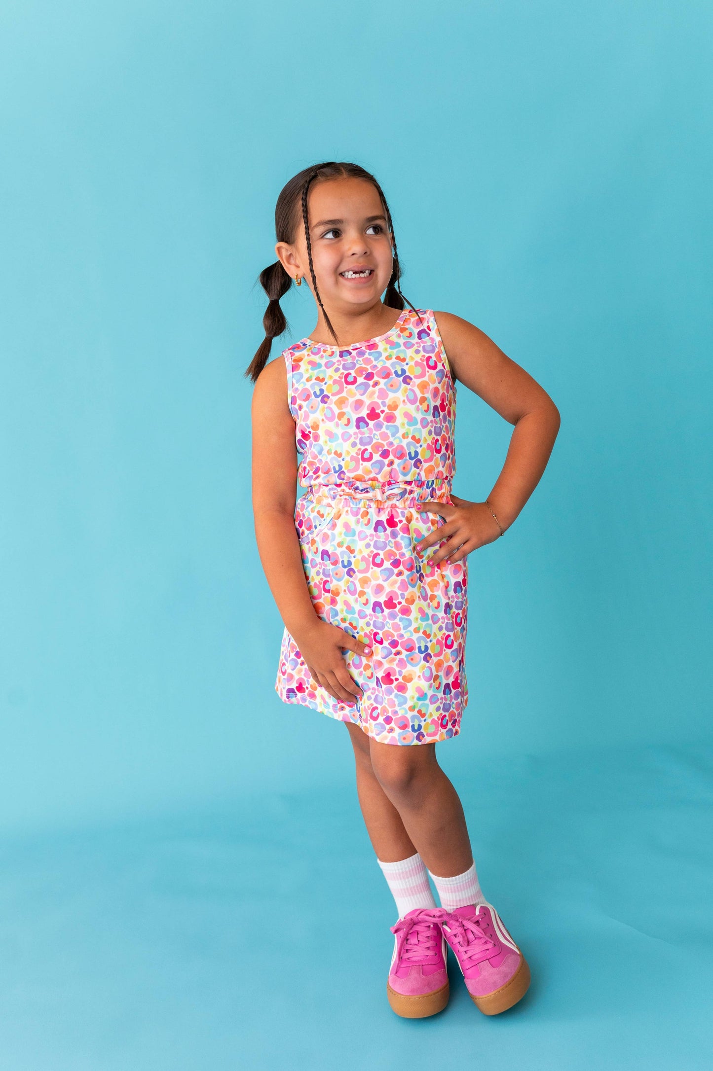 Sugarwave Leopard Tennis Dress