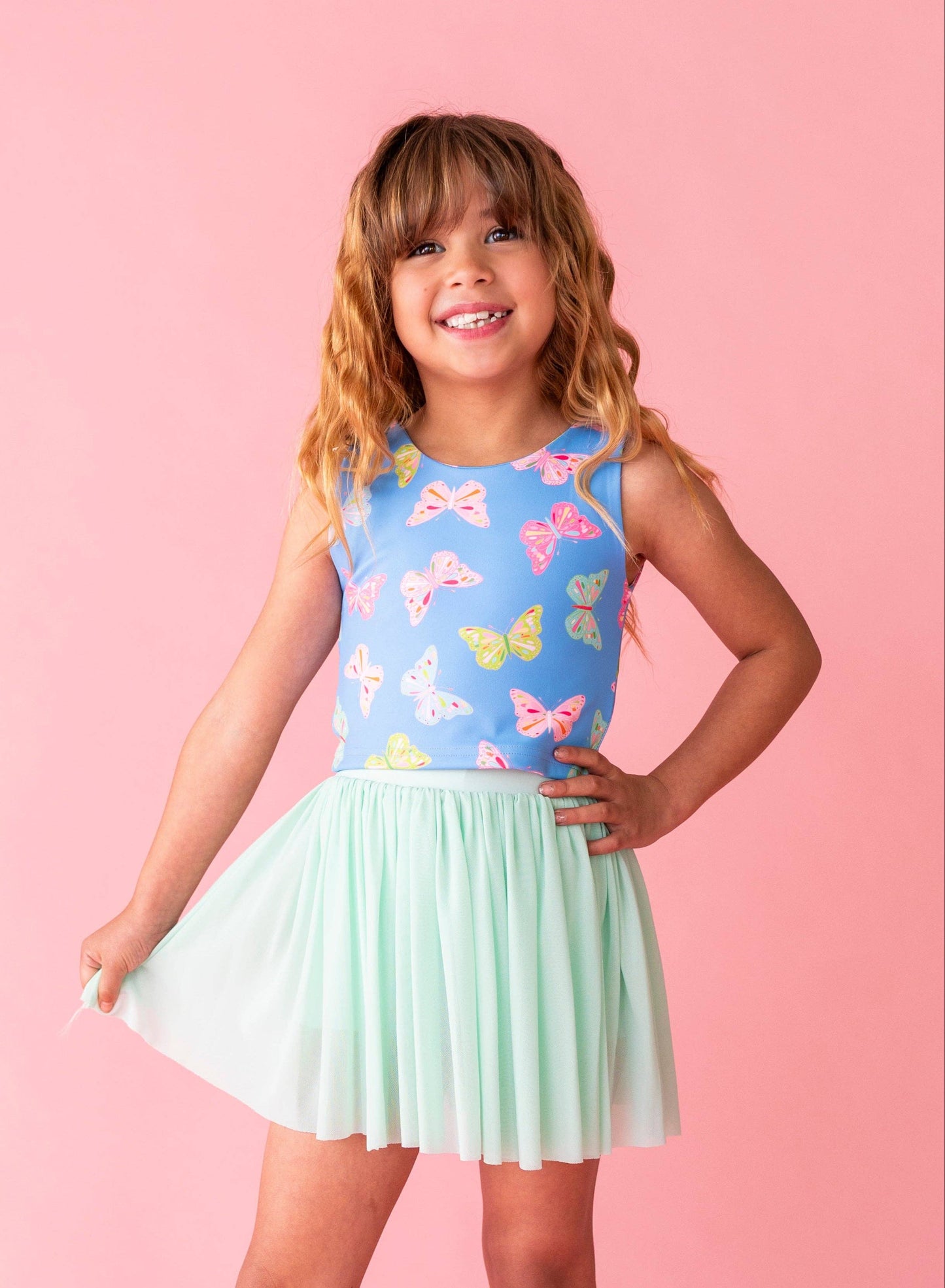 Butterfly Garden | Strappy Back Tank SET