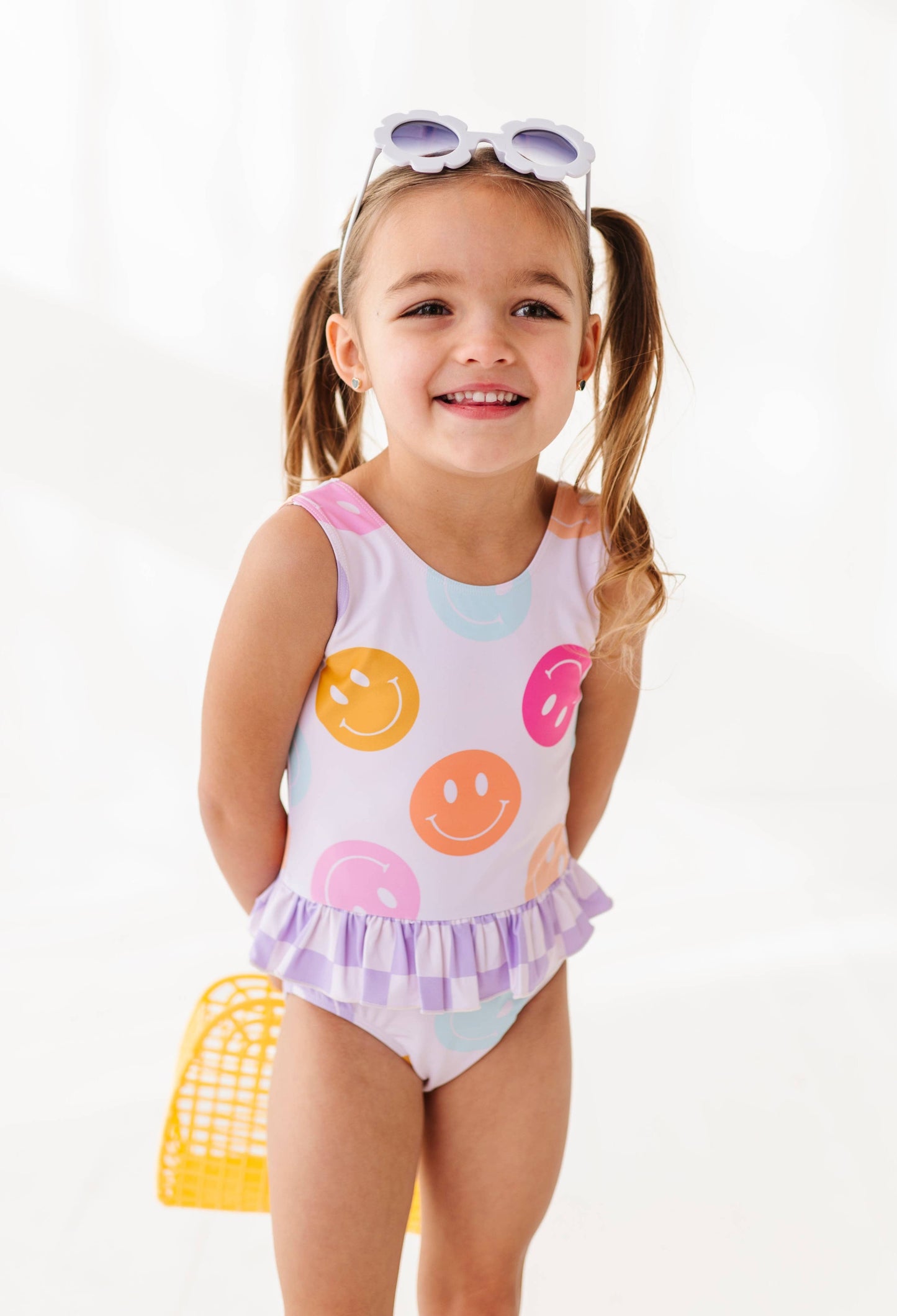 Smilies + Check One Piece Swim