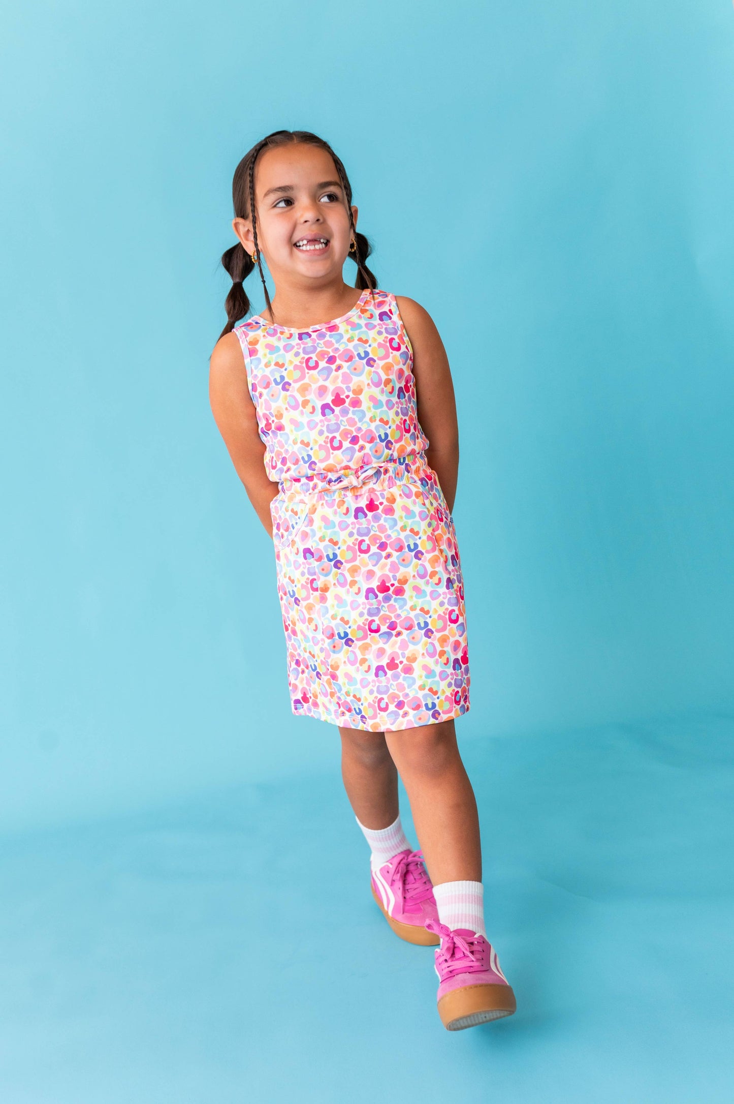 Sugarwave Leopard Tennis Dress