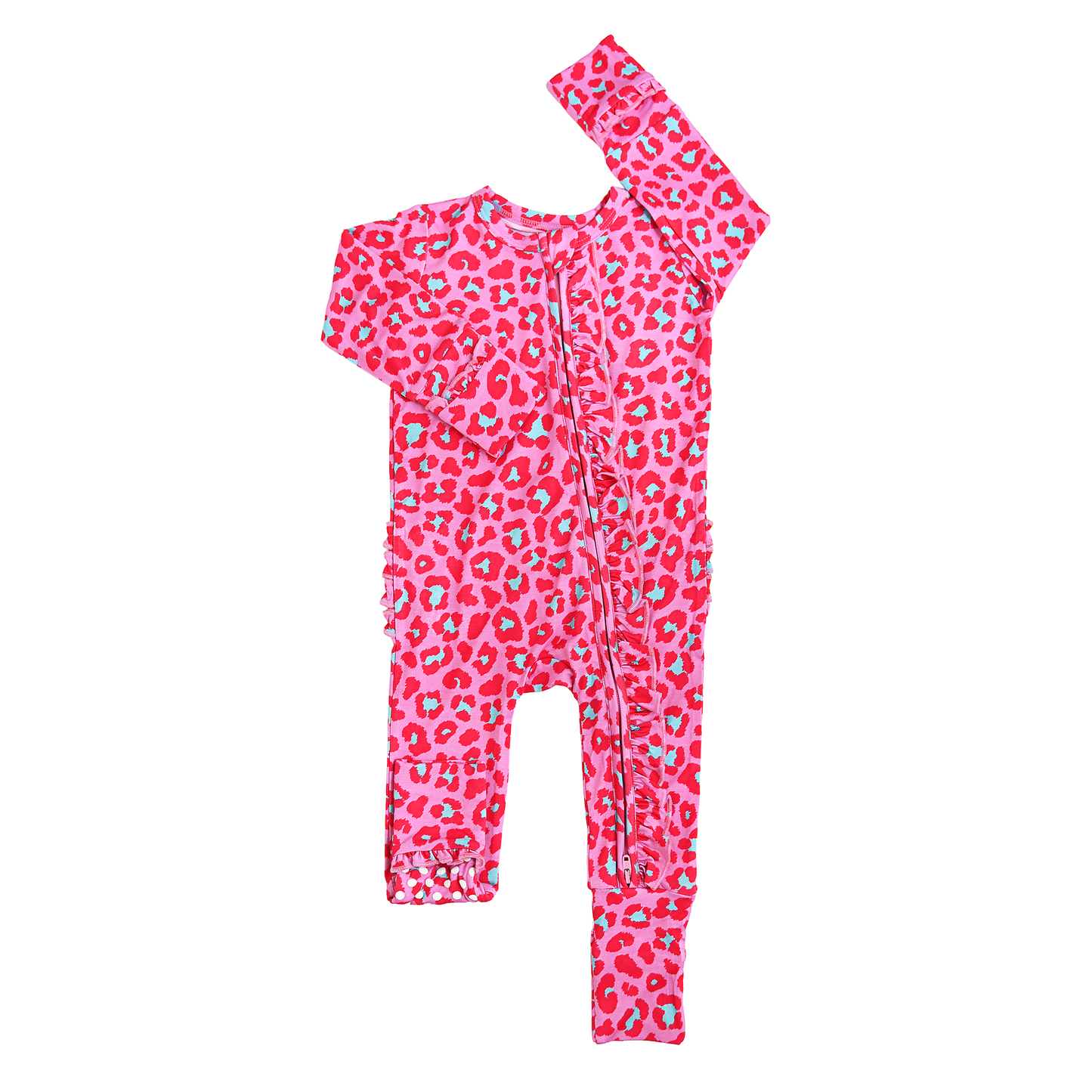 Pink Leopard Bamboo Sleeper