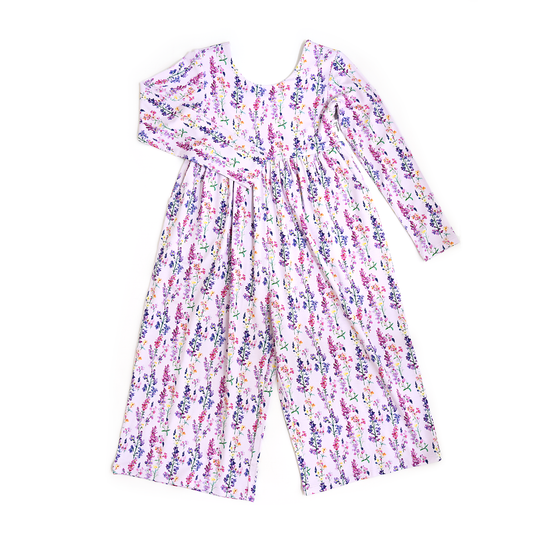 Spring Floral Bamboo Romper