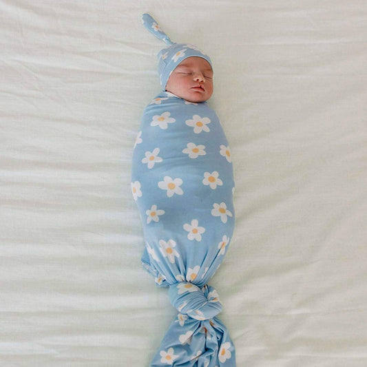 Knit Swaddle Blanket | Della