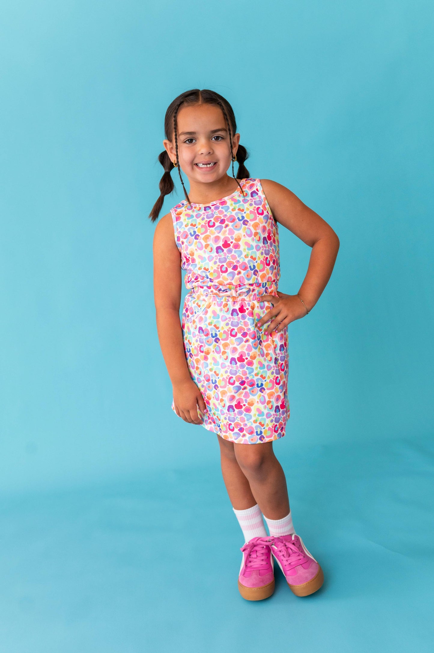 Sugarwave Leopard Tennis Dress