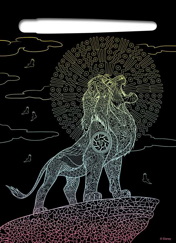 Disney Classics: Animals Scratch Art