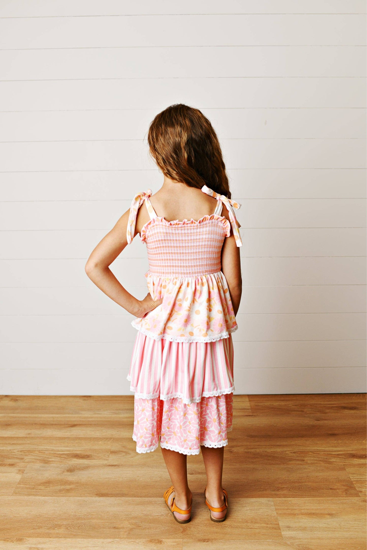 Pink Daisy Sundress
