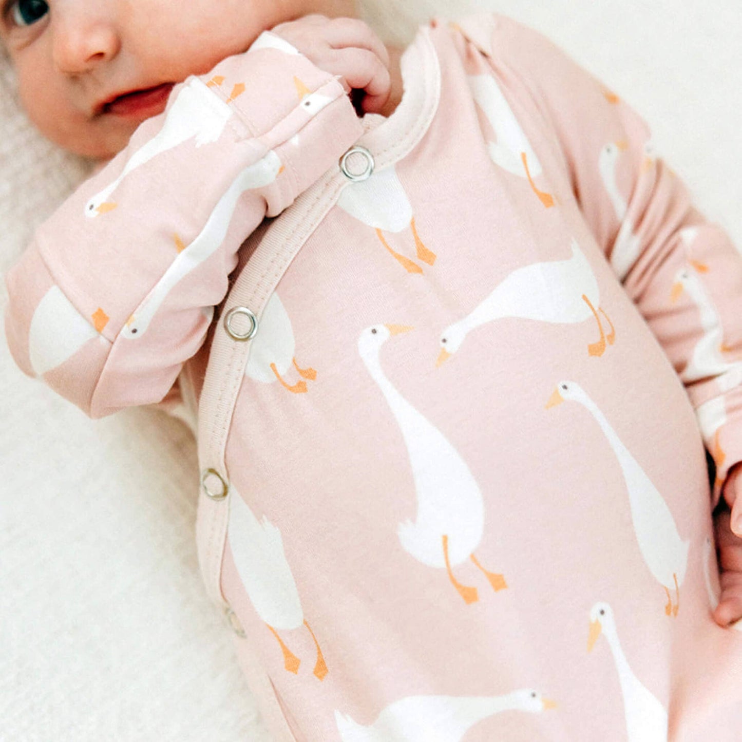 Newborn Knotted Baby Gown | Goosie
