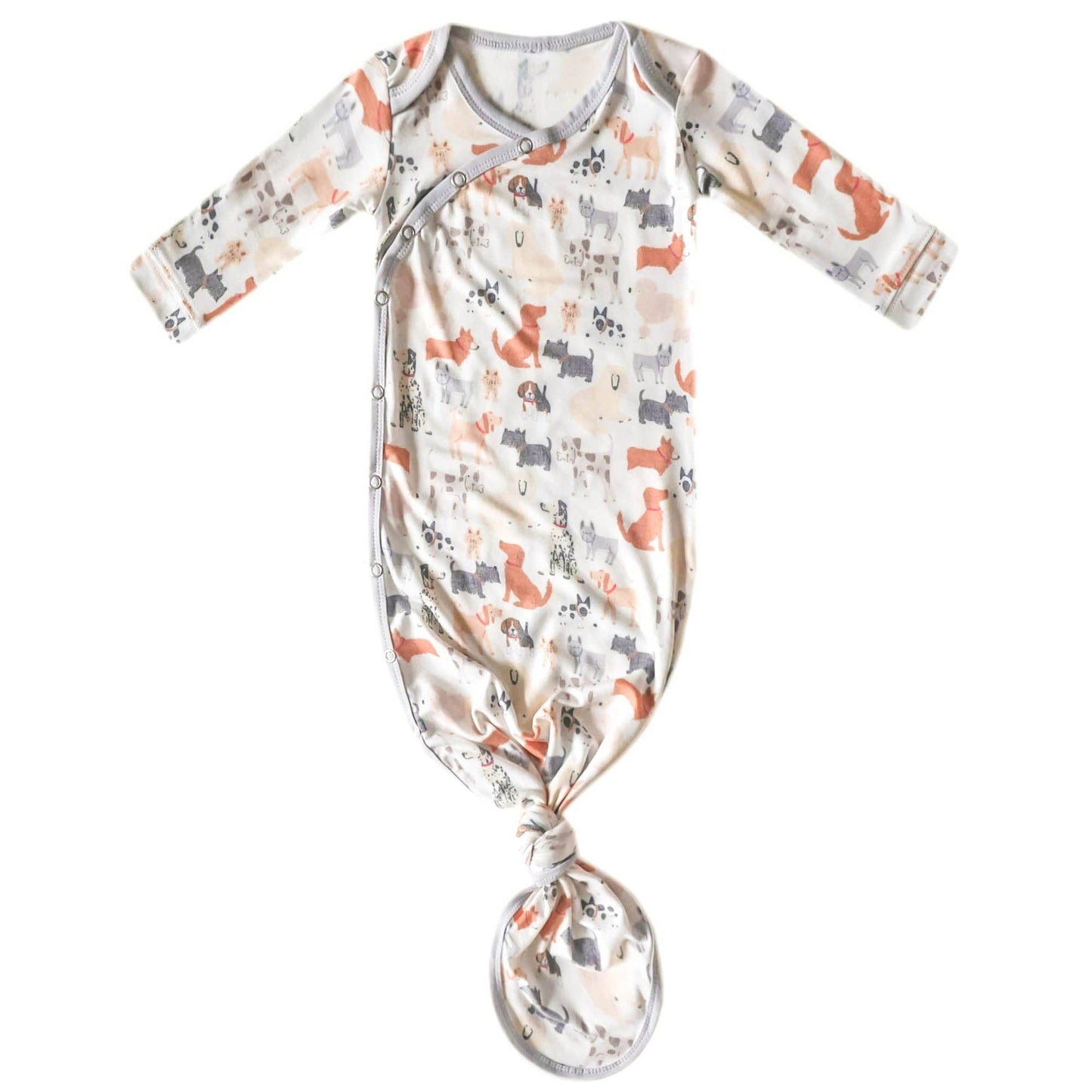 Newborn Knotted Gown | Rufus