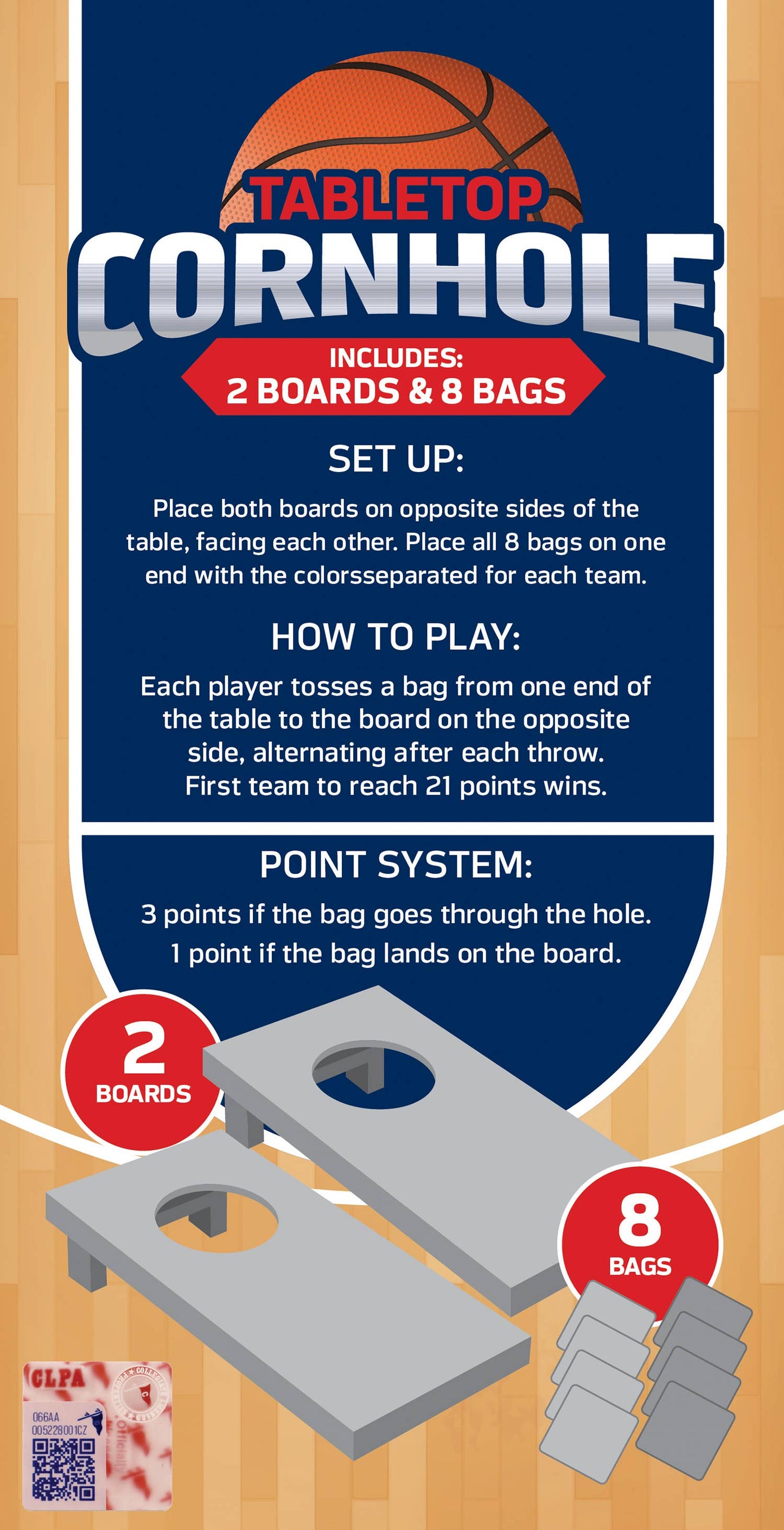 Indiana Hoosiers NCAA Tabletop Cornhole