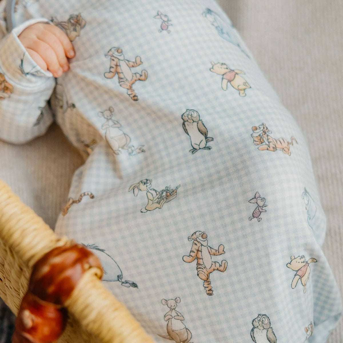 Newborn Knotted Gown | Winnie the Pooh and Friends