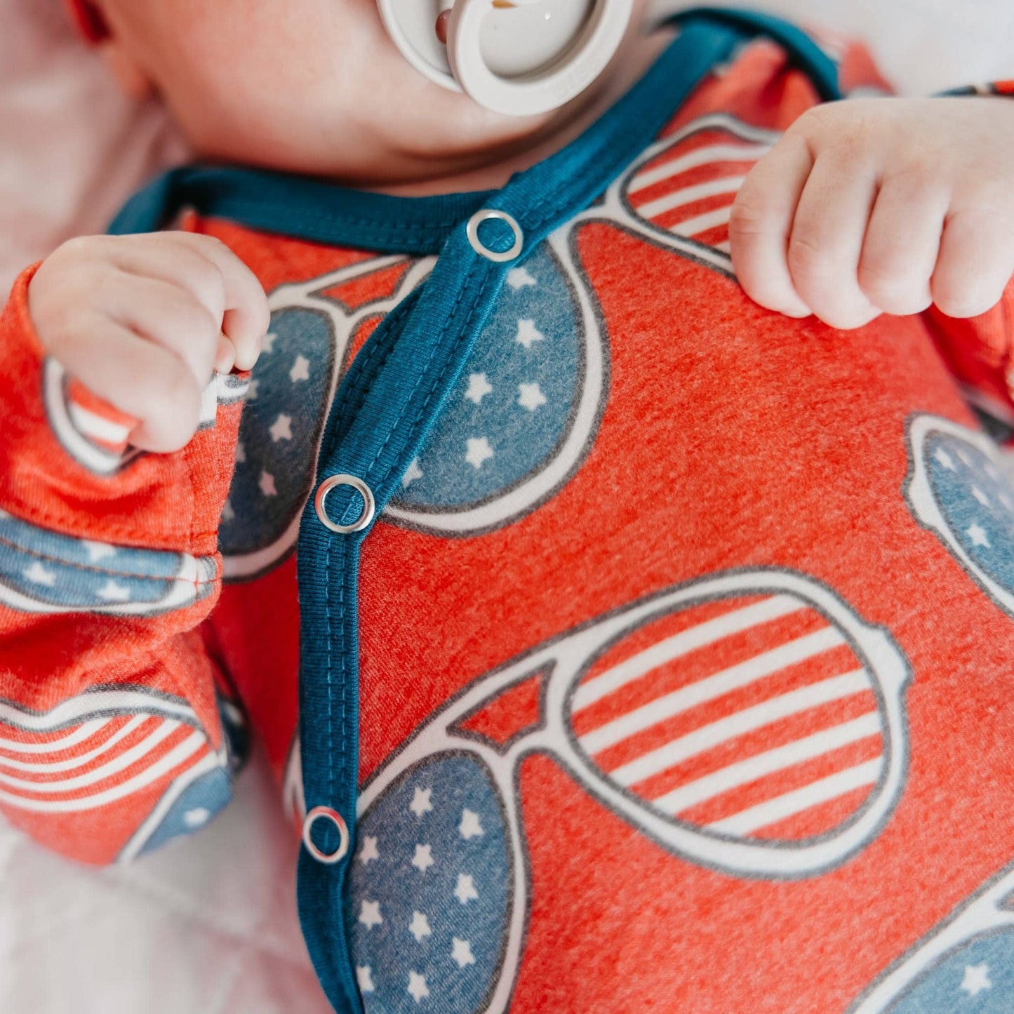 Newborn Knotted Gown | Spangled