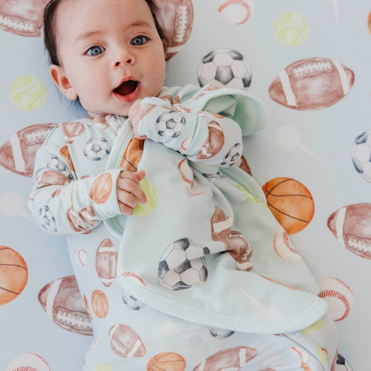 Three-Layer Security Blanket Set | Sports Medley