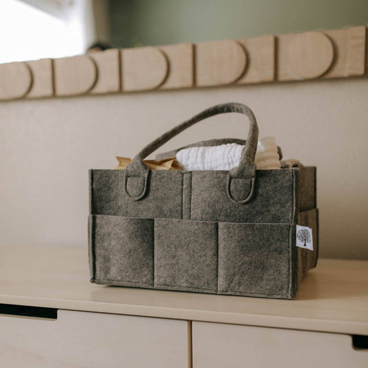 Diaper Caddy | Peppercorn