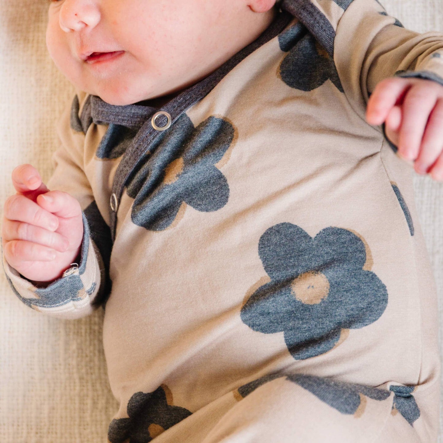 Newborn Knotted Gown | Gemma