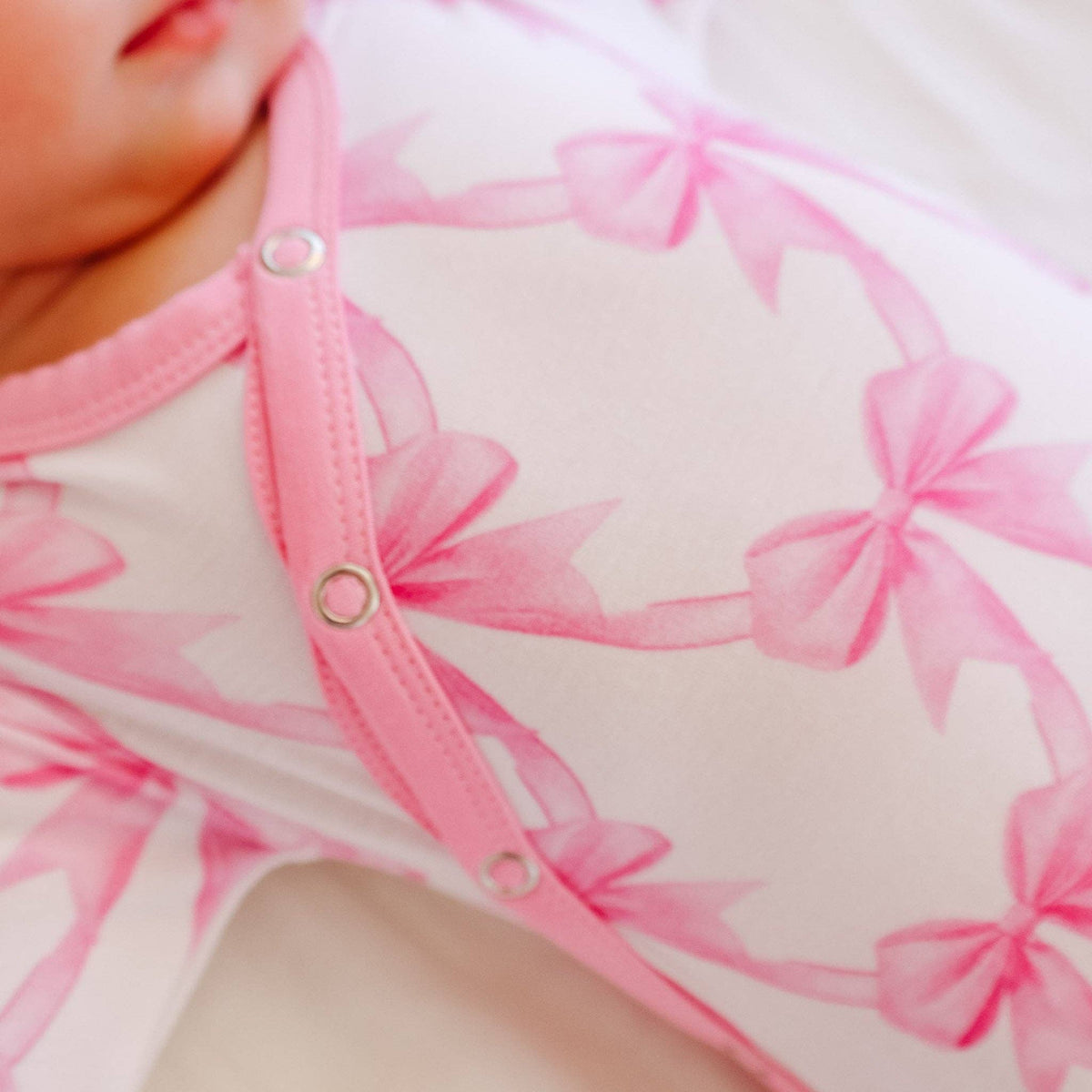 Bamboo Newborn Knotted Gown | Bow My Gosh