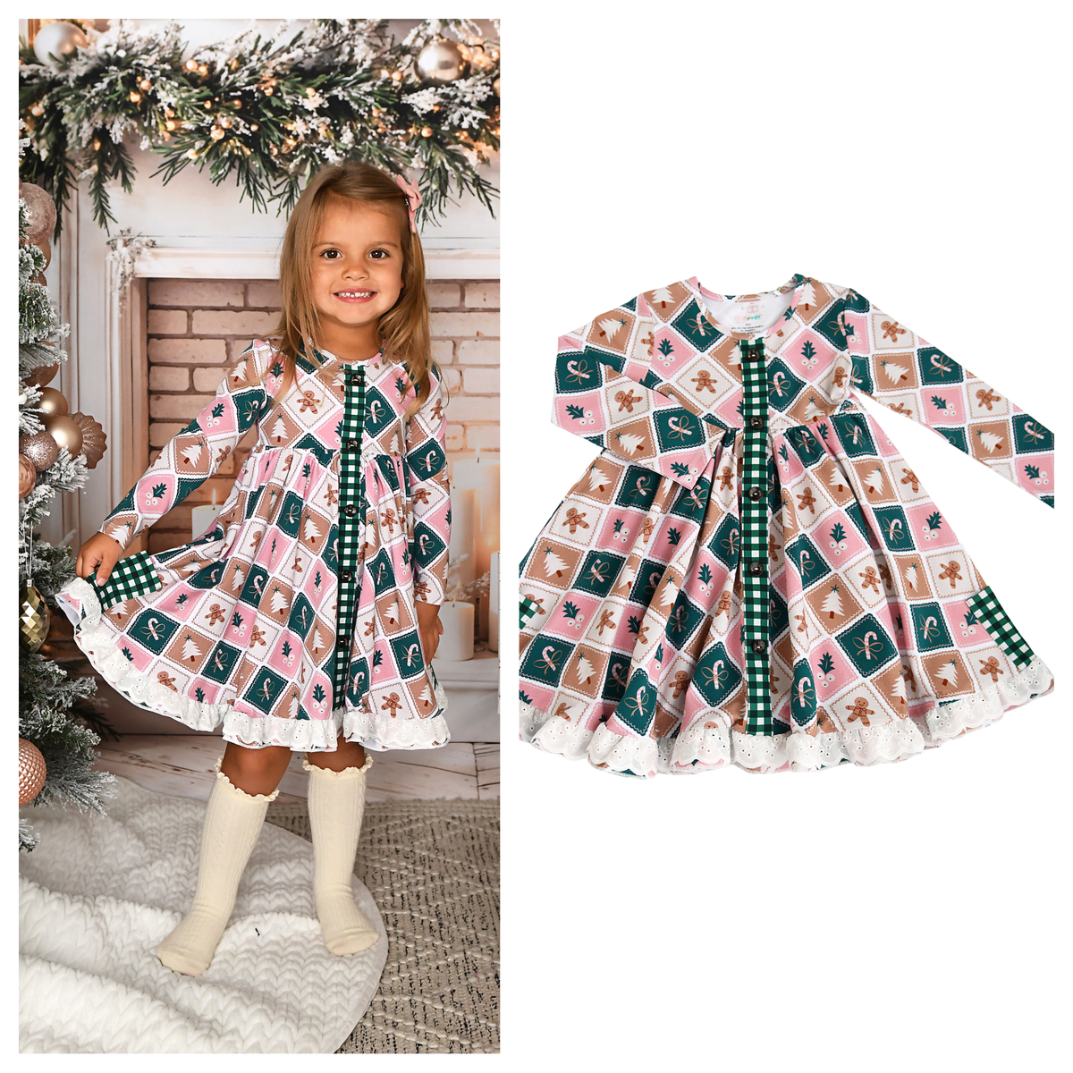Christmas Twirl Dress