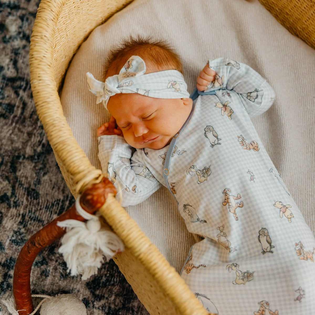 Newborn Knotted Gown | Winnie the Pooh and Friends