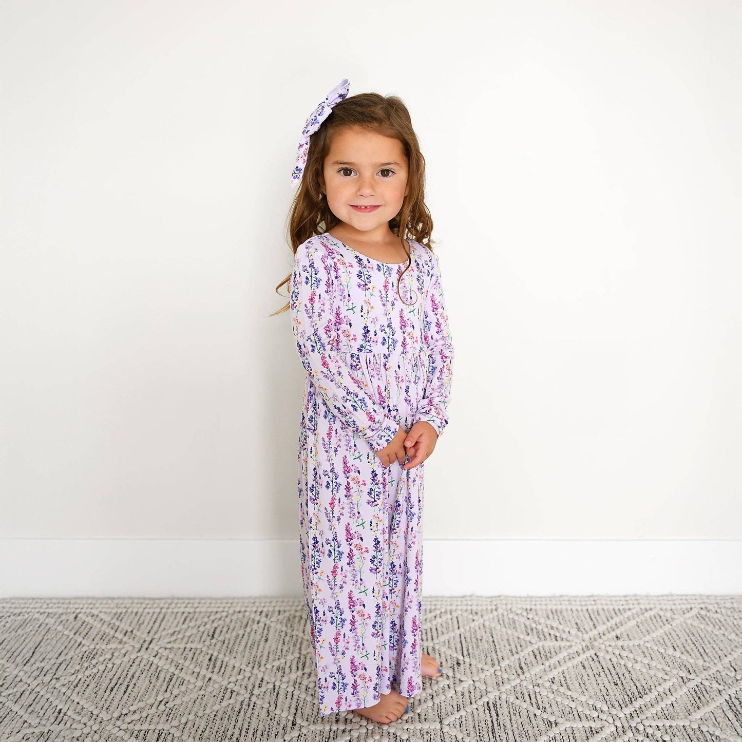 Spring Floral Bamboo Romper