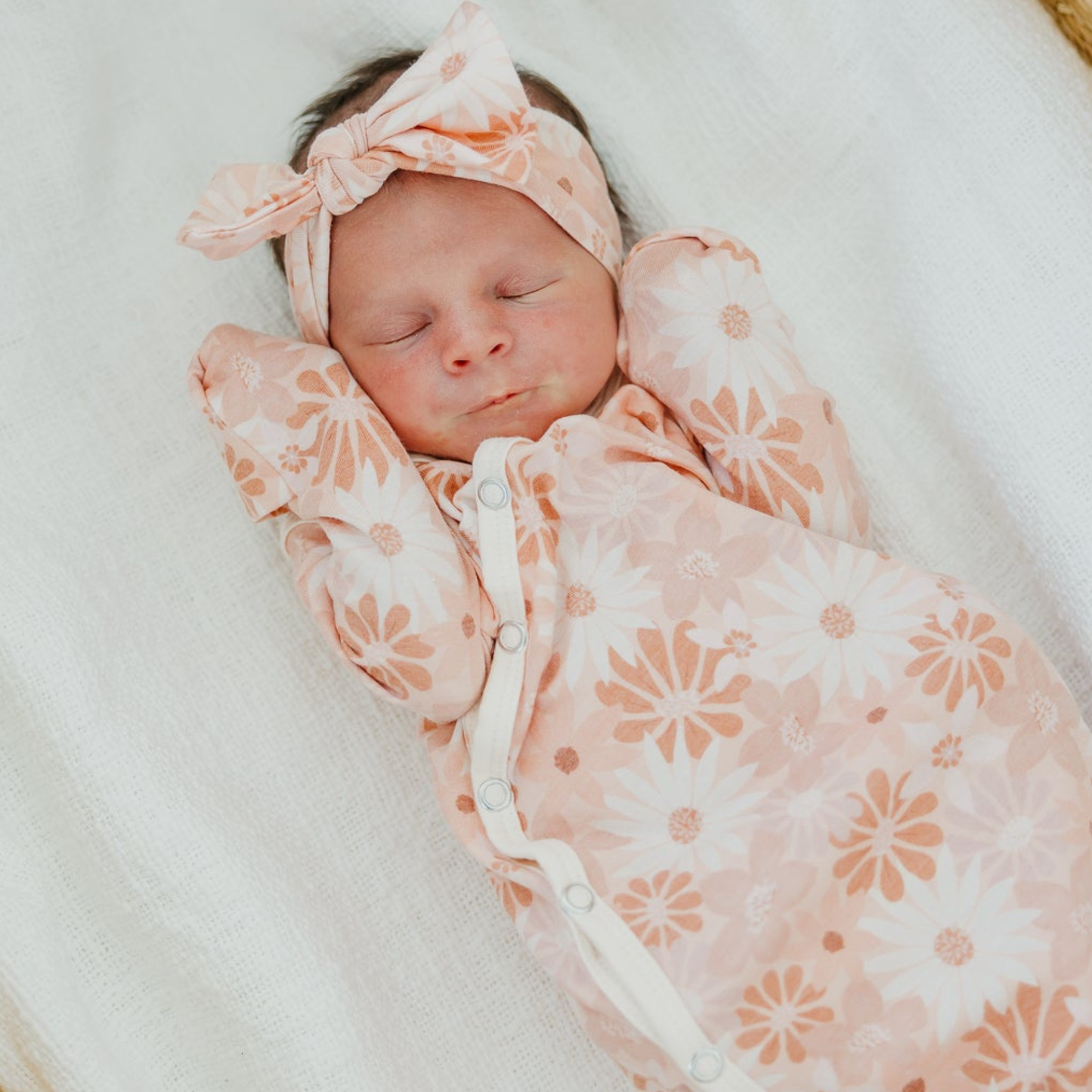 Newborn Knotted Gown | Penny