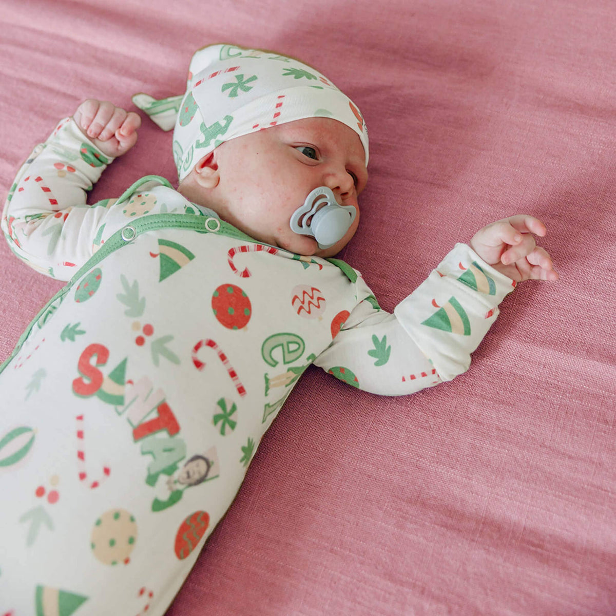 Newborn Knotted Gown | Elf