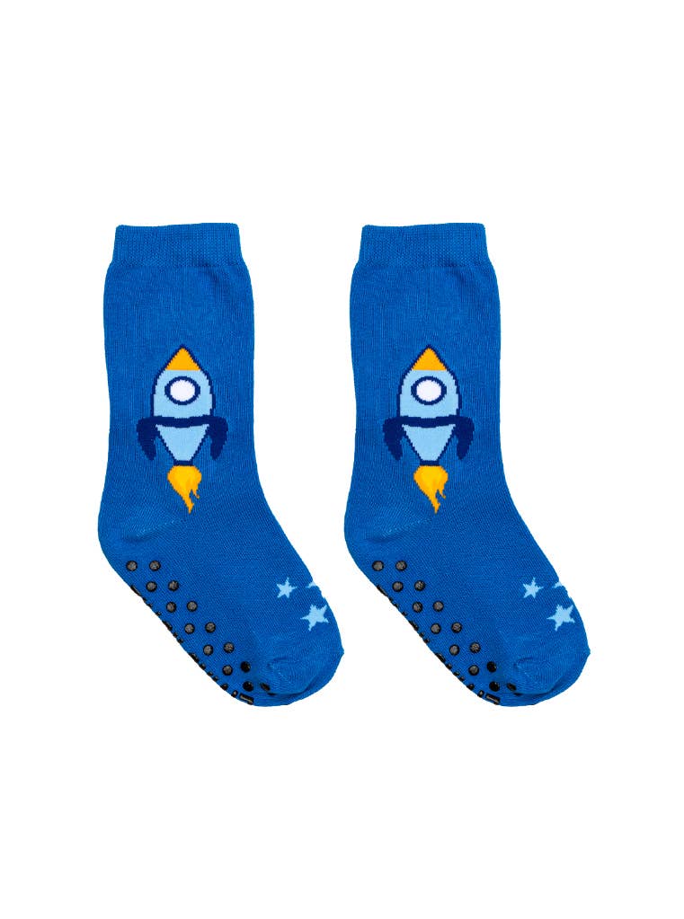 3D Packaged Crew Socks | Space