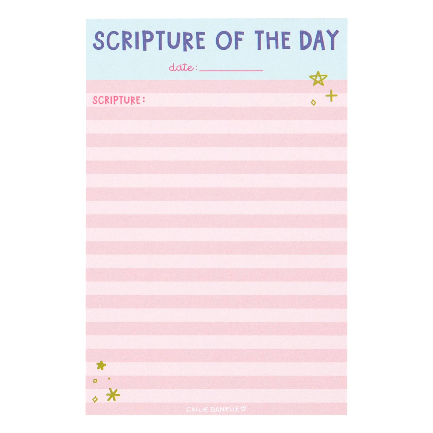 Scripture of the Day Notepad