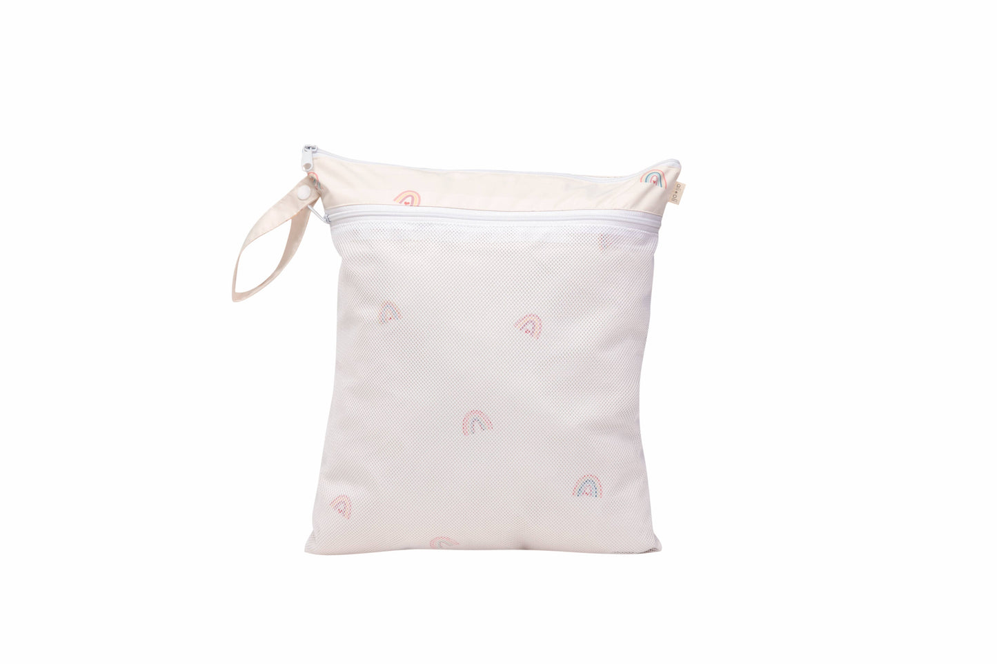 Dual-Compartment Wet/Dry Bag with Mesh Pocket | Rainbow