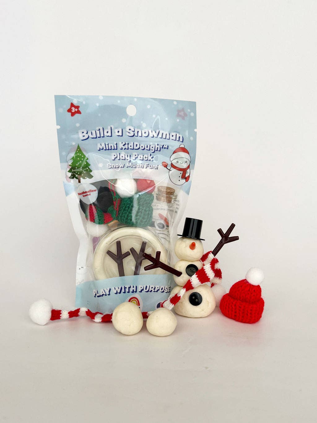 Build a Snowman Mini KidDough
