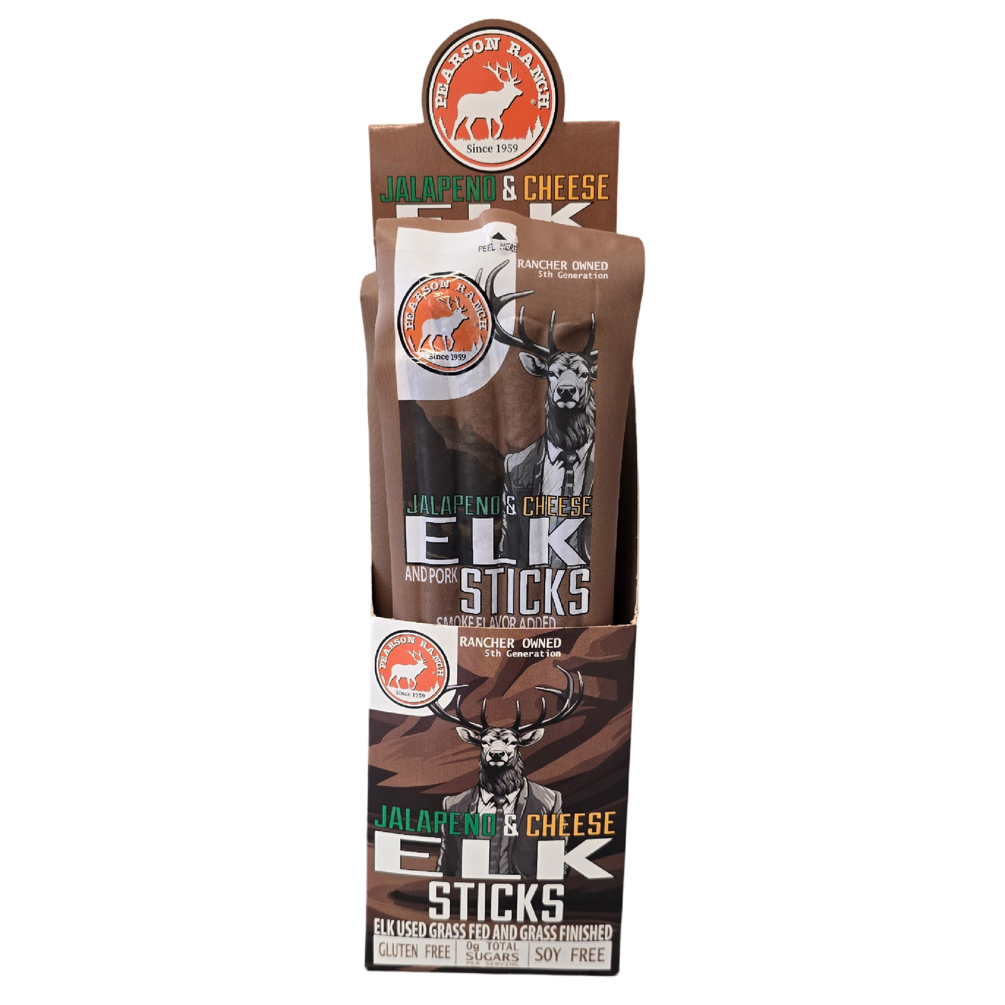 Elk Jalapeno Cheese Snack Stick Multi-Packs