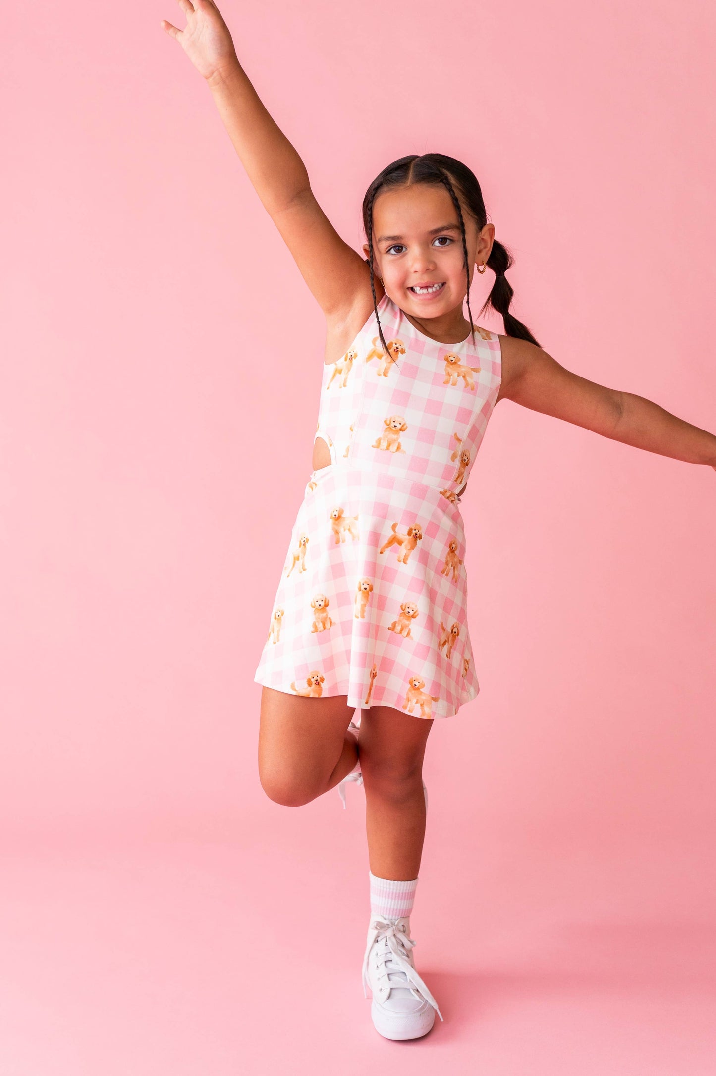 Puppy Picnic Active Dress