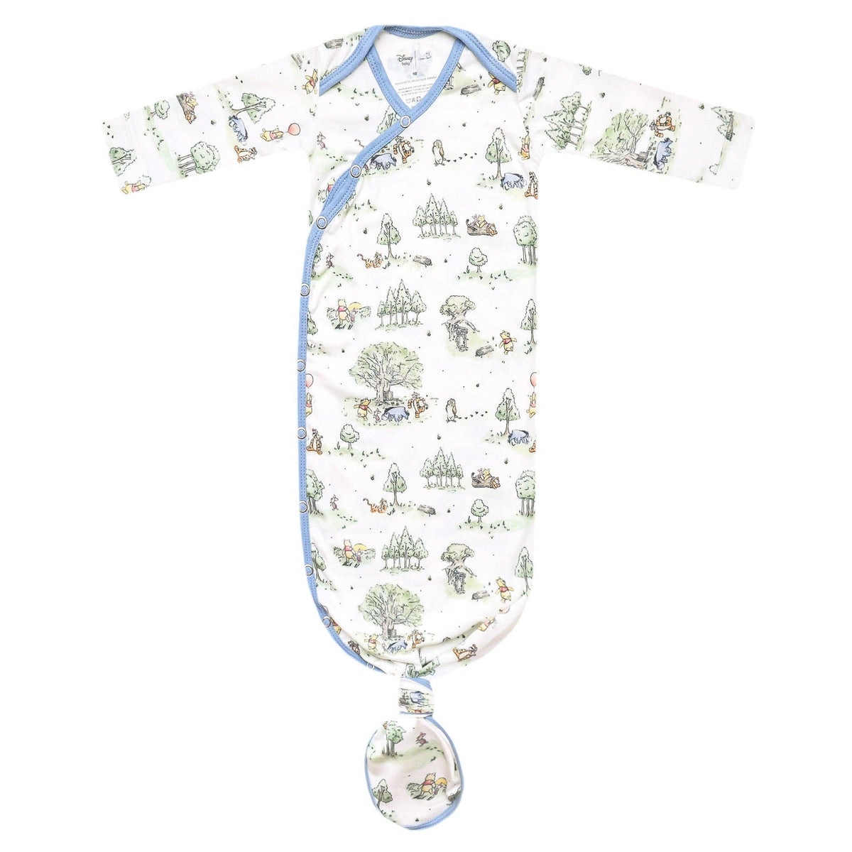 Newborn Knotted Gown |  Hundred Acre Wood