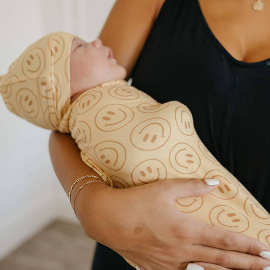 Knit Swaddle Blanket | Vance