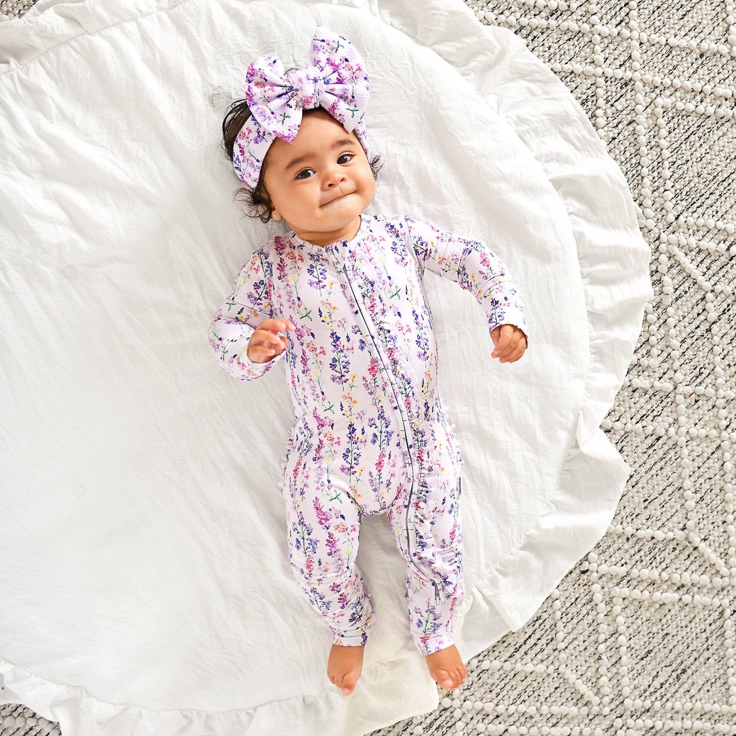 Spring Floral Bamboo Sleeper