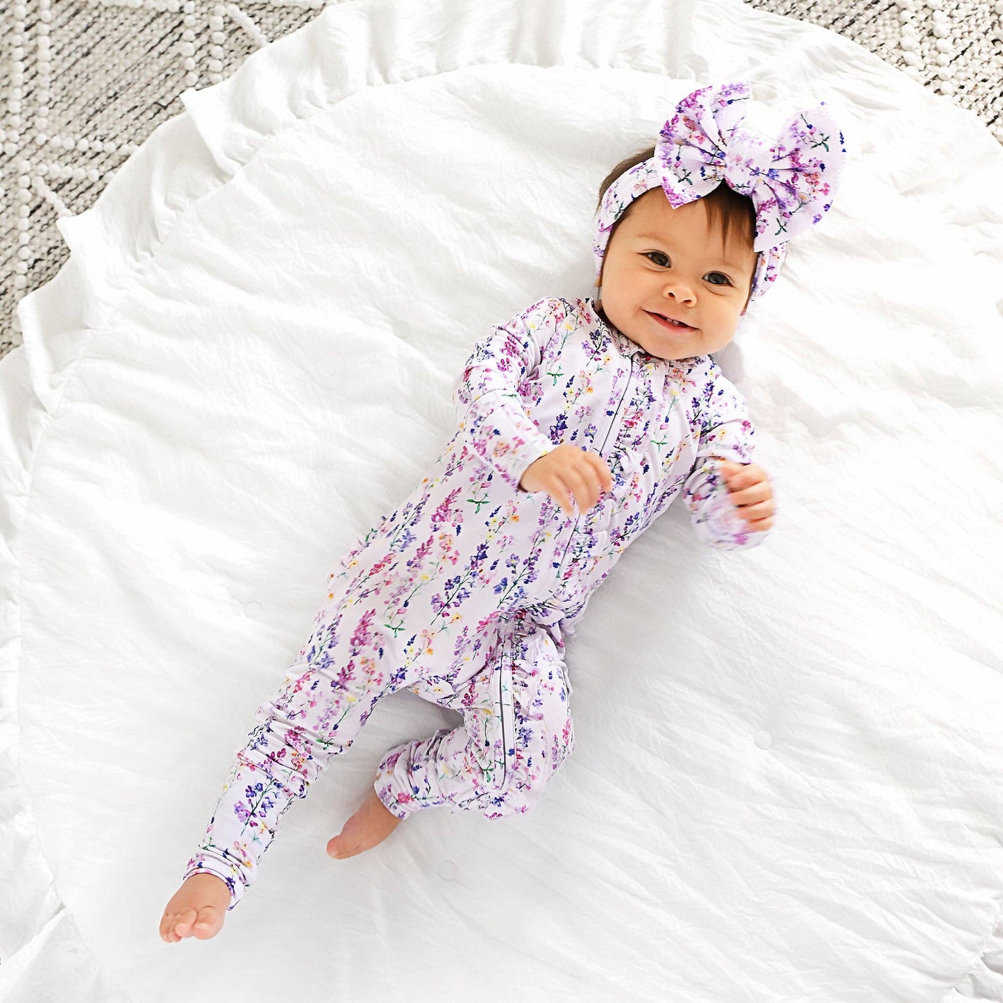 Spring Floral Bamboo Sleeper