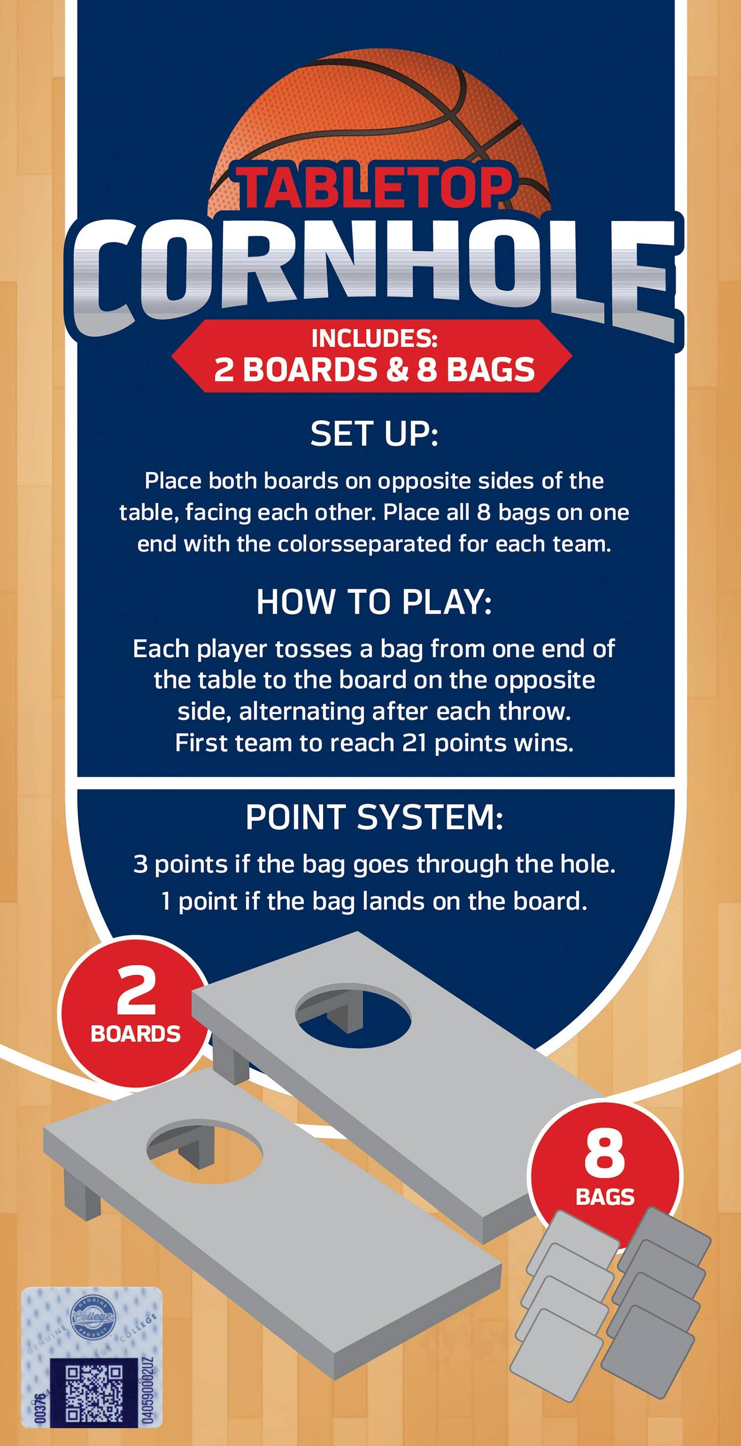 Kentucky Wildcats NCAA Tabletop Cornhole