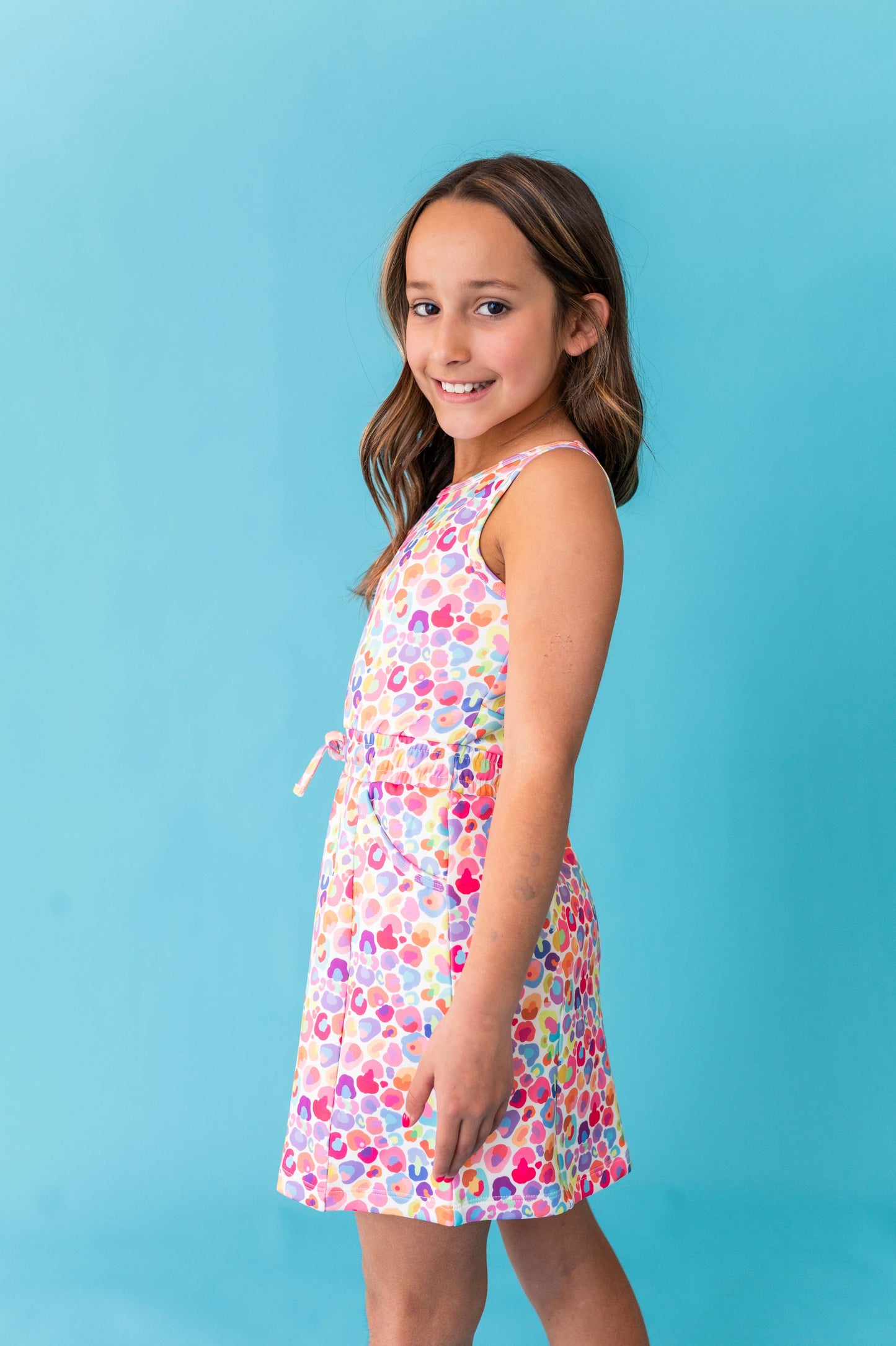 Sugarwave Leopard Tennis Dress