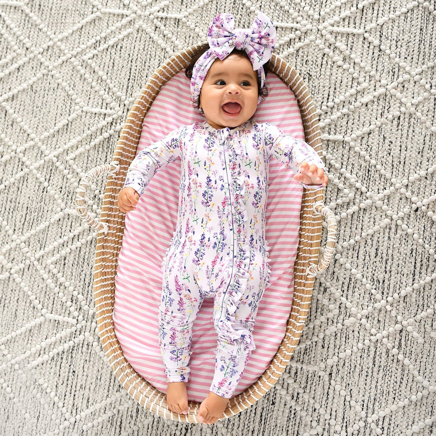 Spring Floral Bamboo Sleeper