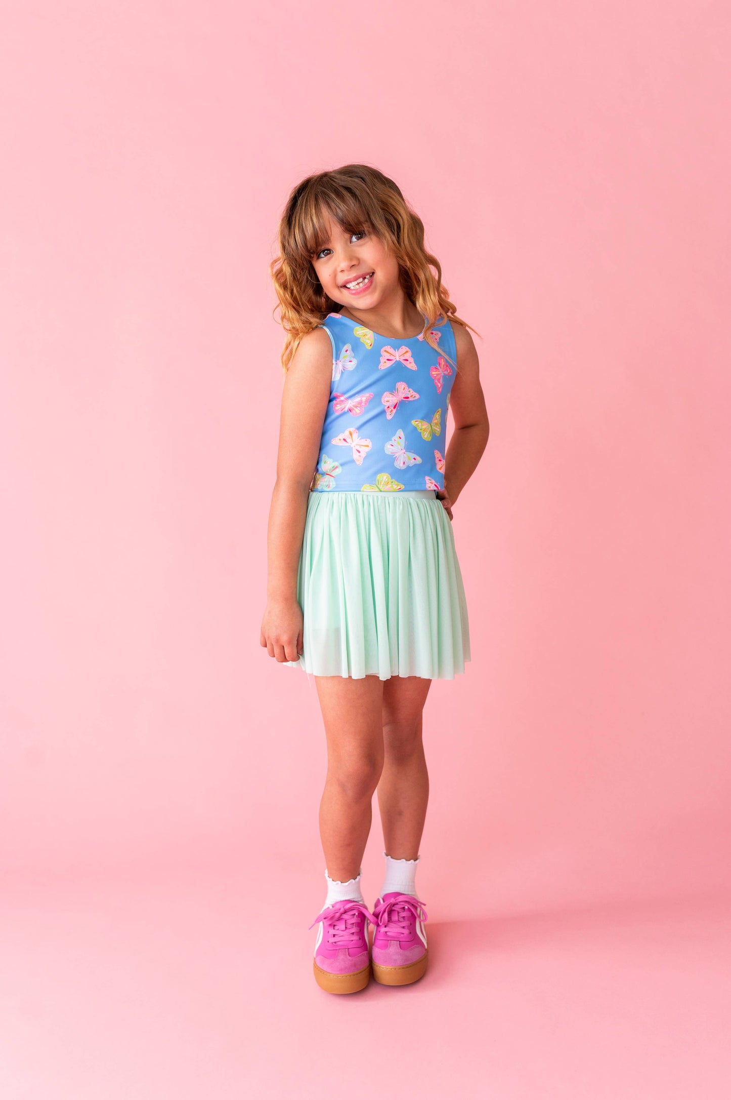 Butterfly Garden | Strappy Back Tank SET