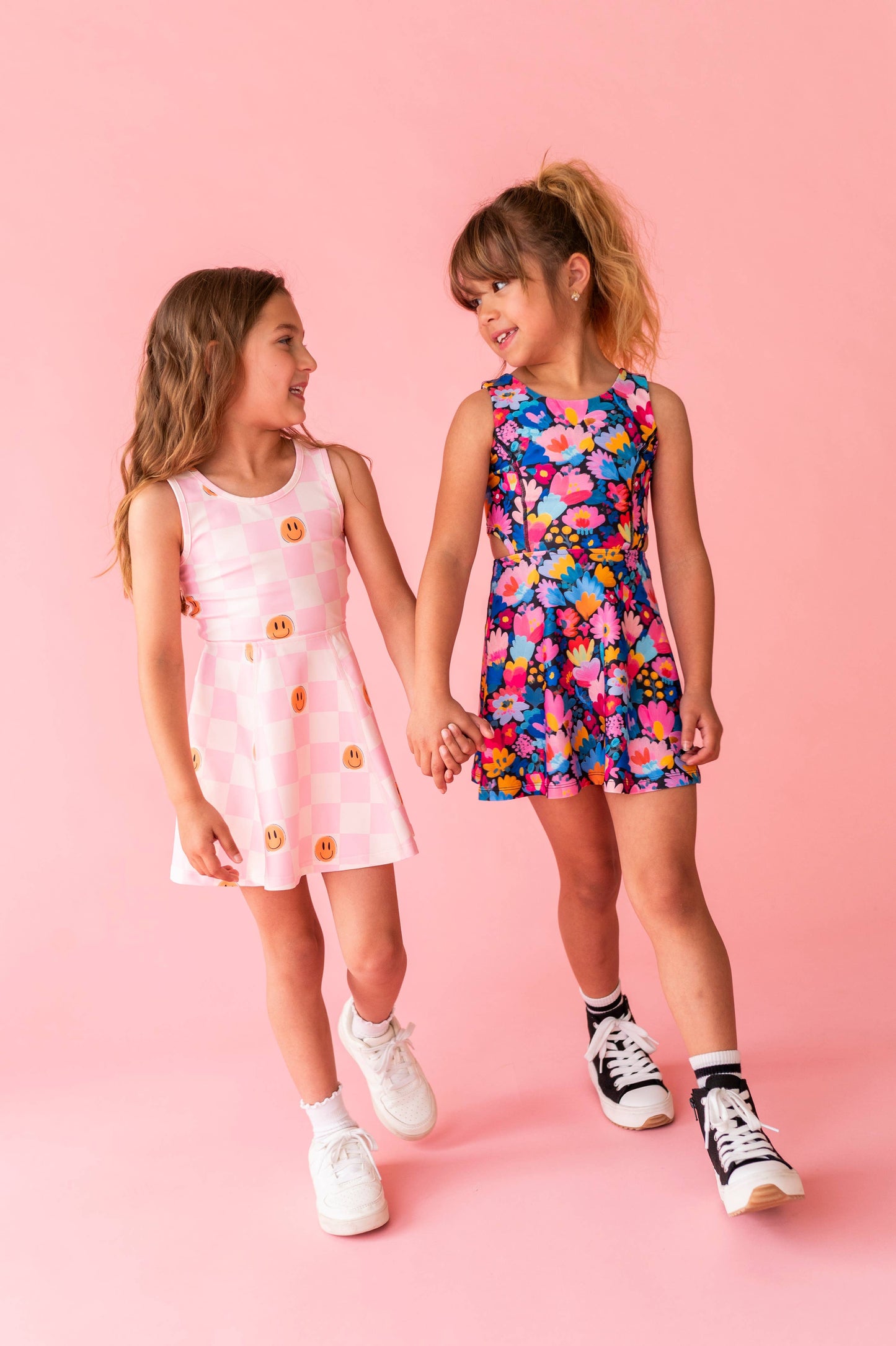 Happy Hopscotch | Twisty Back Active Dress
