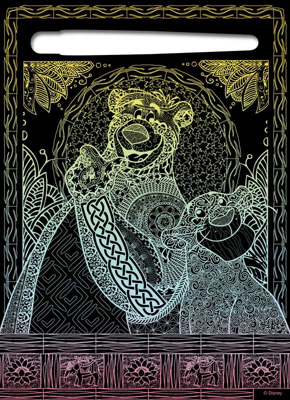 Disney Classics: Animals Scratch Art