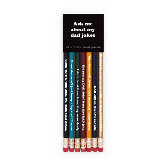Dad Jokes Pencil Set