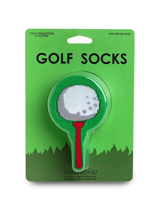 3D Packaged Crew Socks | Golf