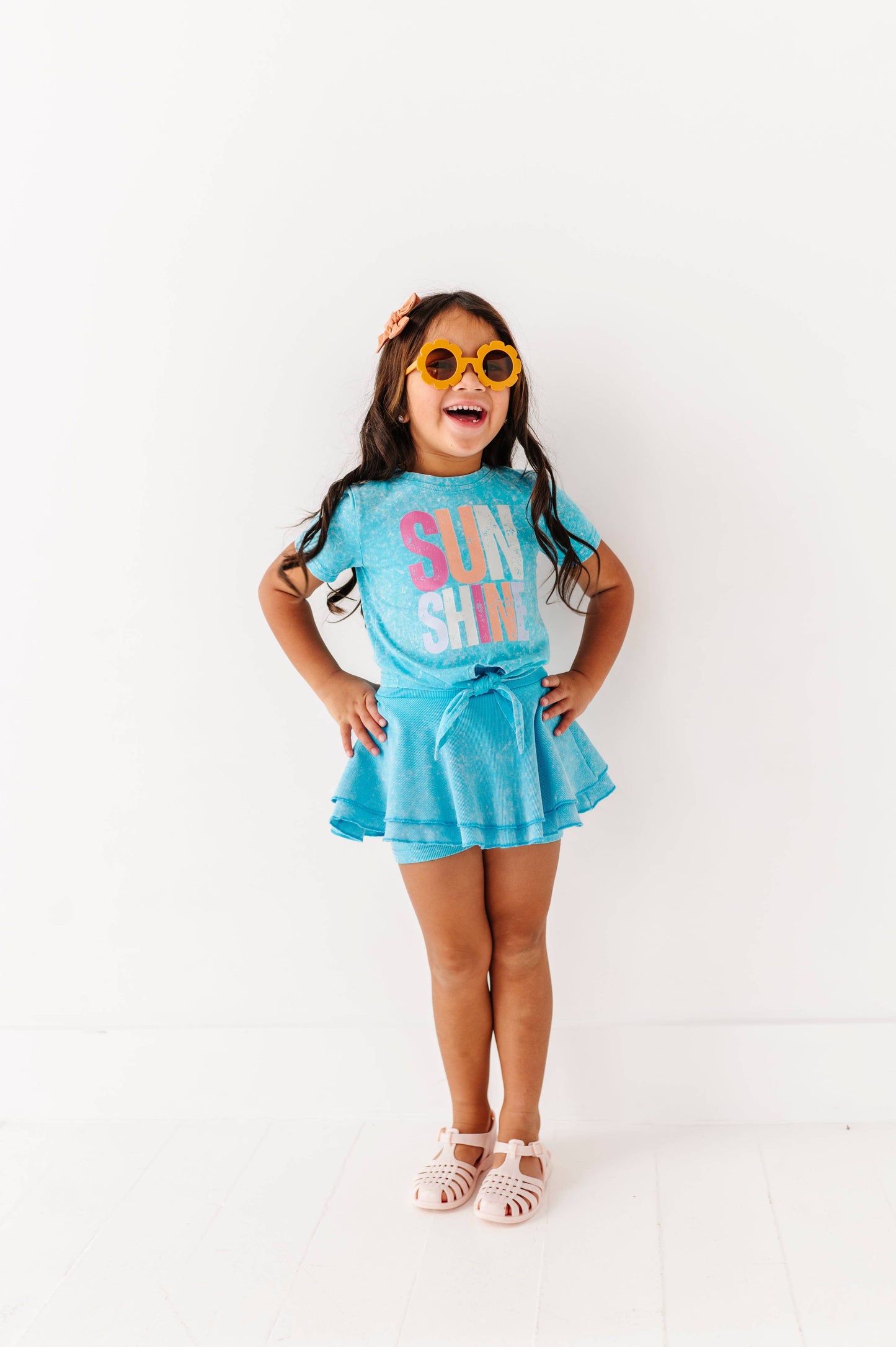Sunshine Vintage Front-Tie Tee