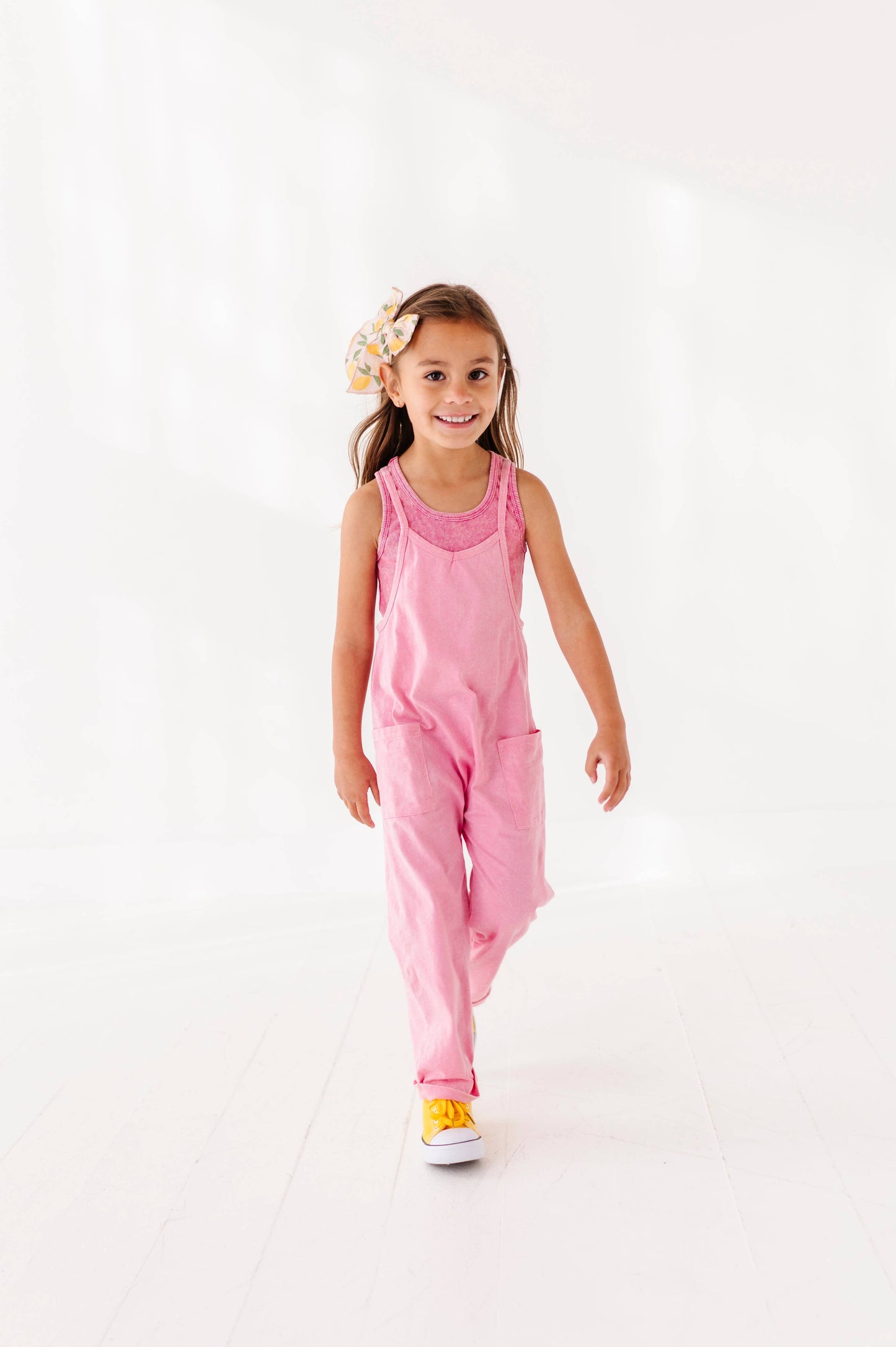 Baby Pink Vintage Romper & Tank