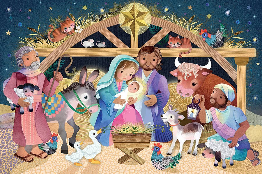 Unto Us (35-Piece) Floor Puzzle