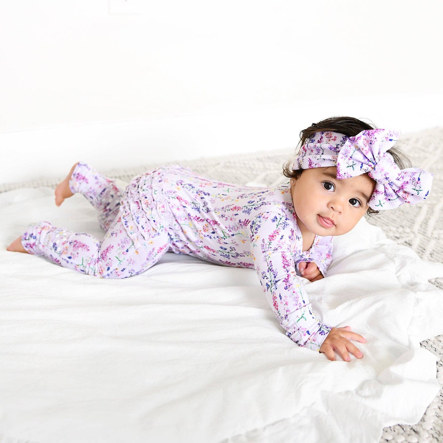 Spring Floral Bamboo Sleeper