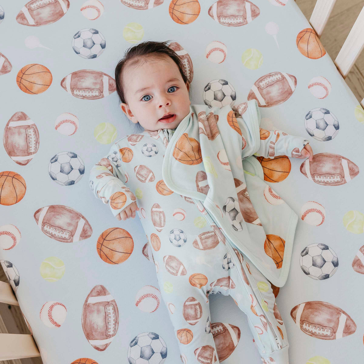 Three-Layer Security Blanket Set | Sports Medley
