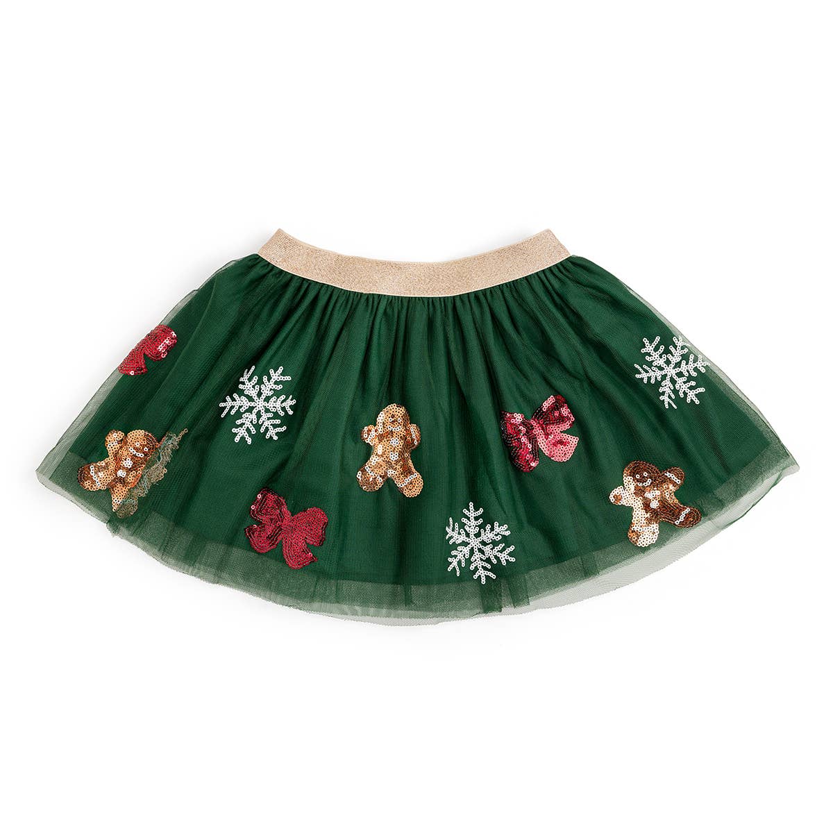 Gingerbread Joy Christmas Tutu