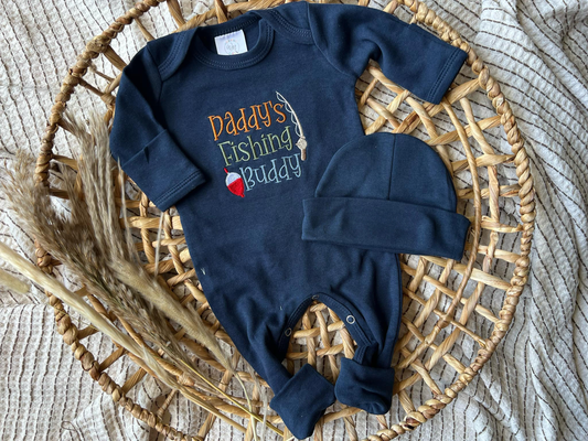 Daddy's Fishing Buddy Romper