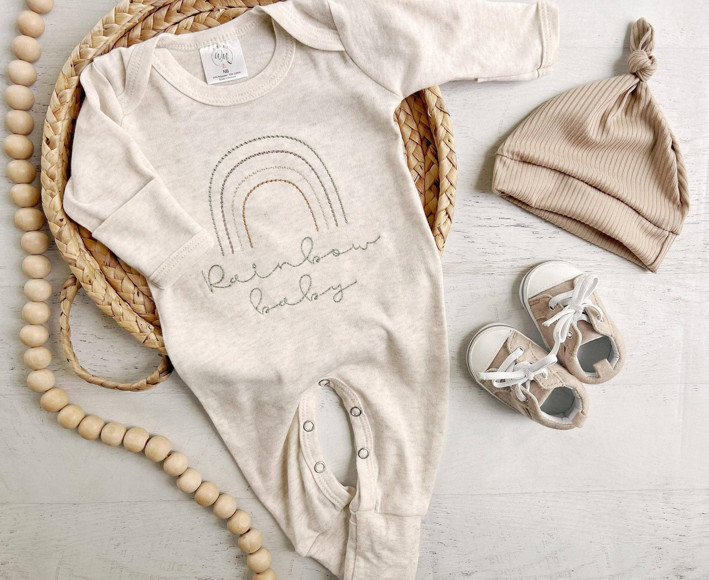 Rainbow Baby Romper